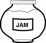 Jam Clipart Jar Outline Jelly Clip Cliparts Peanut Butter Clker Library Clipartbest Vector Royalty Online Transparent Domain Public Webstockreview Bean sketch template