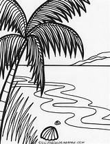 Sunset Coloring Pages Beach Island Drawing Printable Kids Colouring Color Tropical Sunsets Outline Print Sheets Getdrawings Drawings Ocean Getcolorings Popular sketch template