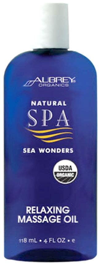 Aubrey Organics Natural Spa Sea Wonders Relaxing Massage Oil Massage