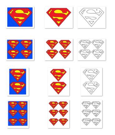 printable superman logo  printablescom