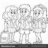 School Uniform Clipart Children Drawing Illustration Visekart Royalty Sample Rf Getdrawings sketch template