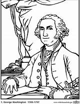 Washington George Coloring Pages Printable President Kids Presidents Printables Drawing Sheet Sheets Print Color Dc Draw Sitting Facts Books Worksheets sketch template