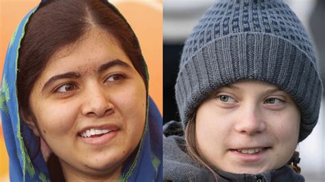 Greta Thunberg Met Her “role Model” Malala Yousafazai Who Said Greta