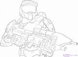 Halo Coloring Master Chief Pages Printable Getcolorings Getdrawings Color Print Colorings sketch template