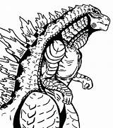 Godzilla Coloring Pages Monster Sea Print Kids Serpent Wars Final Shin Printable Color Coloring4free Monters Coloringhome Getcolorings Kaijudo Template Choose sketch template