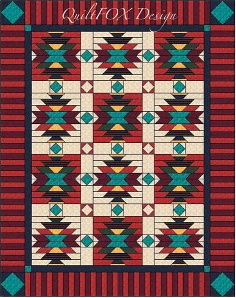 southwest style quilt craftsy native american quilt patterns