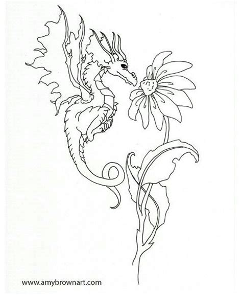 pin  angel   p dragons dragon coloring page fairy coloring