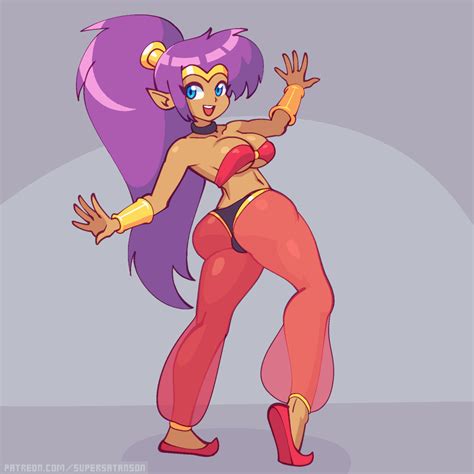 Shantae Dance  By Supersatanson Hentai Foundry