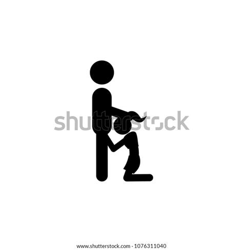 Oral Sex Icon Element Prostitution Illustration Stock Vector Royalty