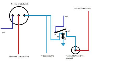 transmission brake wiring diagram