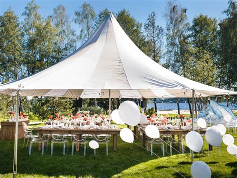 diy wedding tent