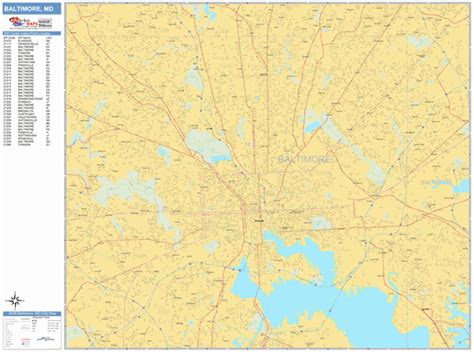 25 Baltimore Zip Codes Map Maps Online For You