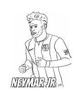 Neymar Kleurplaten Colouring Footballers Soccer Kleurplaat Psg Colorear Messi Print Footballer Topcoloringpages Dybala Uitprinten Downloaden sketch template