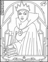 Coloring Pages Snow Queen Evil Disney Popular Color Getcolorings Exciting sketch template