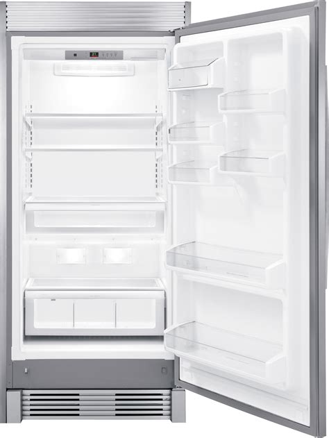 frigidaire gallery   cu ft counter depth freezerless refrigerator ss ebay