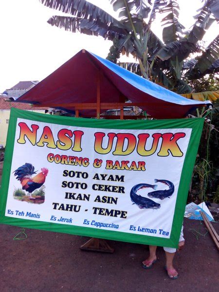 Spanduk Kain Pecel Lele