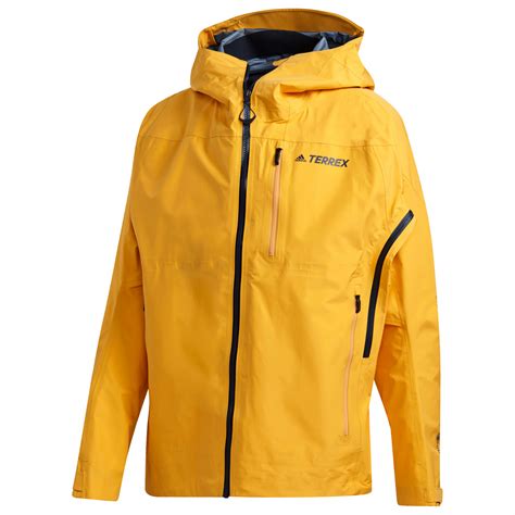 adidas terrex techrock gore tex pro waterproof jacket mens buy  alpinetrekcouk