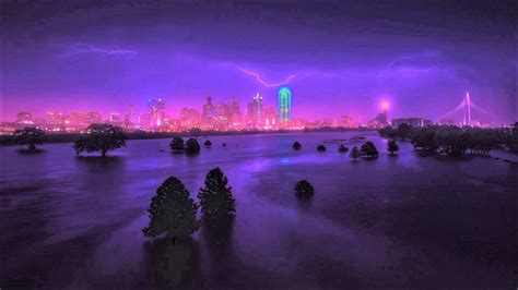storm   city image abyss