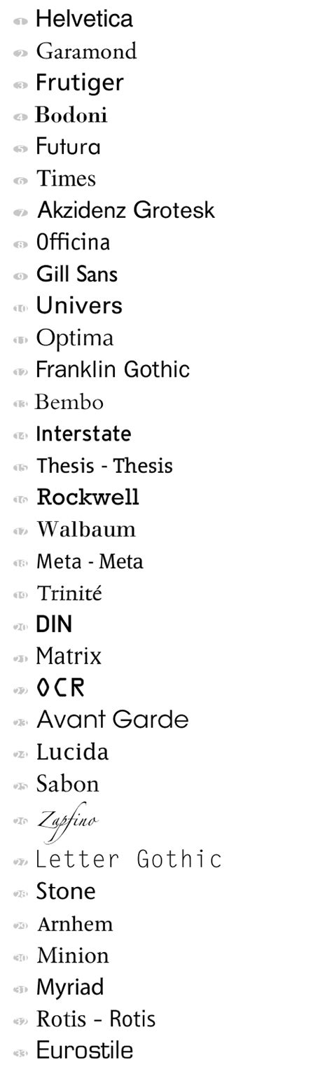 list  microsoft word fonts toofone