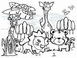 Coloring Animals Pages Nocturnal Getcolorings sketch template