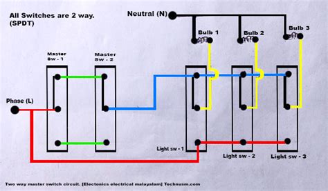 master switch   connection circuit