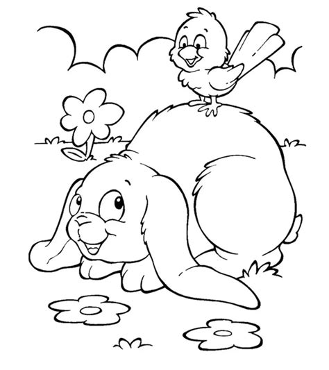 top   printable bunny coloring pages