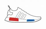 Adidas Shoes Drawing Pages Coloring Template Sketch Yeezy Sheets Printable sketch template