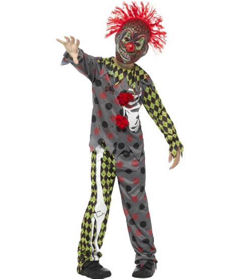 twisted clown kostuum kind halloween feestbazaarnl
