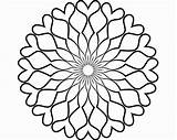 Blank Mandala Coloring Deviantart Mandalas Para Pages Deviant Geometric Imprimir Dibujos Simple Patterns Downloads Desde Guardado sketch template