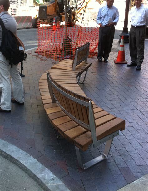 benches for broad street utile architecture and planning