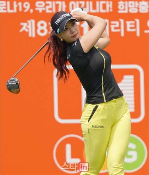 hyunju yoo  instagram womens golf fashion ladies golf beautiful athletes