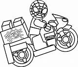 Coloring Lego Pages Spiderman Rocks sketch template