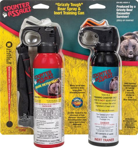 counter assault bear spray canister trainer  sale