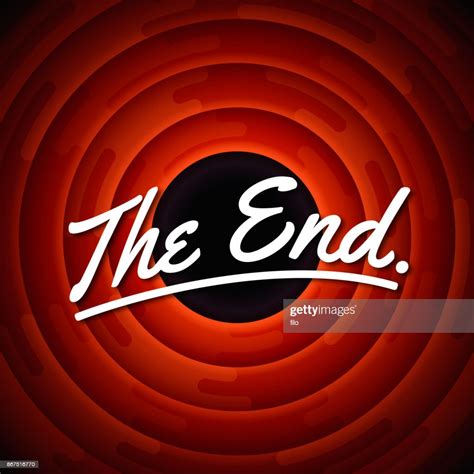 The End High Res Vector Graphic Getty Images