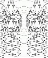 Coloring Escher Pages Mc Sea Under Sheets Popular Template sketch template