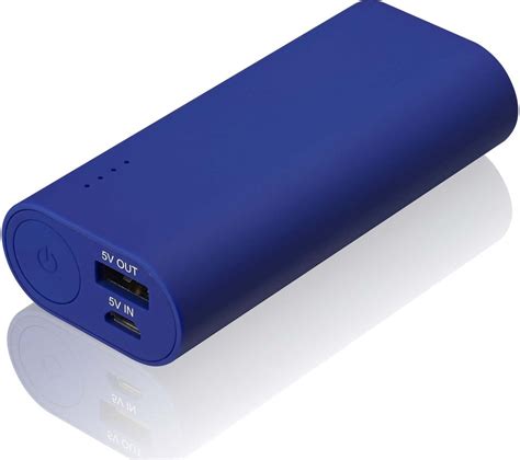 buy goji gpbbl portable power bank blue  delivery currys