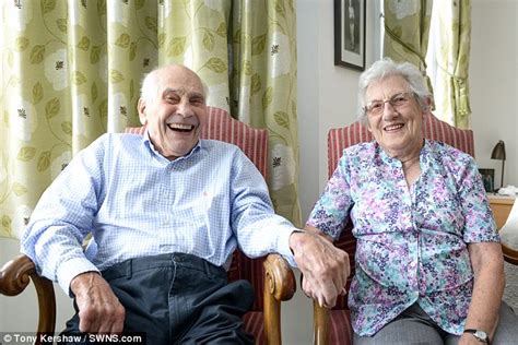 british 103 year old man 91 year old woman to marry after