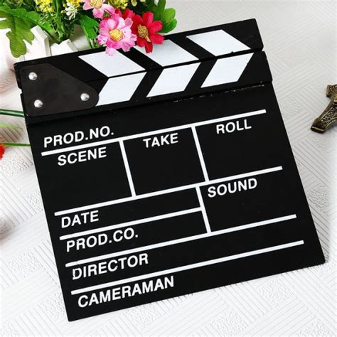 director video scene clapperboard tv  clapper board film cut prop