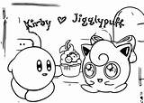 Jigglypuff Kirby Wecoloringpage sketch template