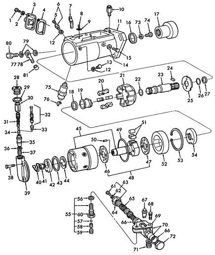 ford  tractor fuel system diagram