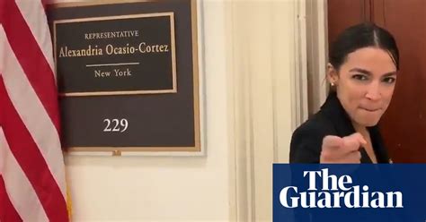 ocasio cortez s response to jibes about college dance video a congressional dance video us