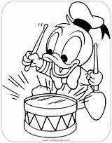 Disneyclips Drum Goofy Mickey sketch template