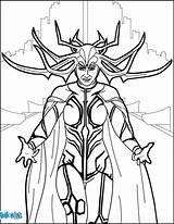 Pages Thor Ragnarok Hela Coloring Colouring Color Printable Print Evil Comic Marvel Tiny Books Toon Adventures Movie Kids Hellokids Getcolorings sketch template