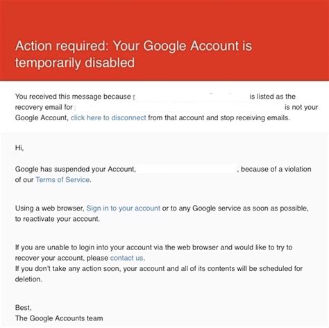 gmail blocked  account