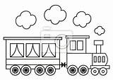 Lokomotive Ausmalen Waggons Vorlagen Eisenbahn Zug Ausmalbilder Malvorlagen sketch template