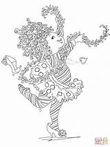 Fancy Nancy Coloring Pages Henry Horrid Printable Supercoloring Party Tea Color Kids Adult Quotes Colouring Dessin Print Drawing Disney Super sketch template