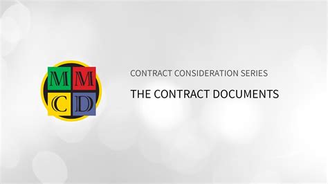 contract documents youtube