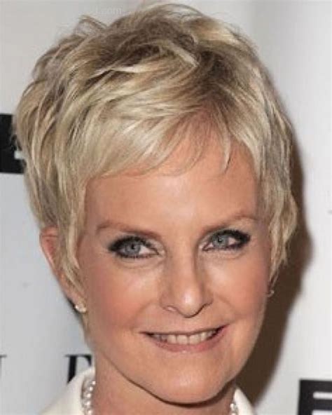 very stylish short haircuts for older women over 50 in