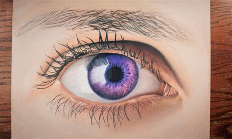 draw  realistic eye  colored pencils images   finder