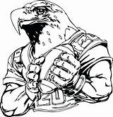 Coloring Eagles Football Pages Philadelphia College Florida Eagle Logo Gators Mascots Player Patriots Nfl Mascot Printable Color Players Drawings Sports sketch template